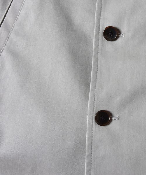 SHIPS（シップス）の「SC: ツイル/ストレッチ エアータッチ ライト カバー ジャケット（ブルゾン・メンズ・ライトグレー/ベージュ/ネイビー/ブルー・SMALL/MEDIUM/LARGE/X-LARGE）」の17枚目の写真