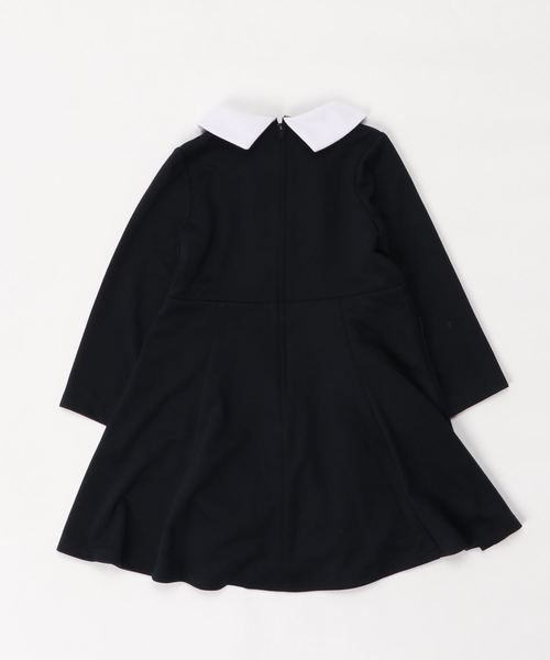 Catherine Cottage(キャサリンコテージ)の「ダブルボタン ポンチワンピース(ワンピース・キッズ・ネイビー・110/120/130)」の4枚目の写真