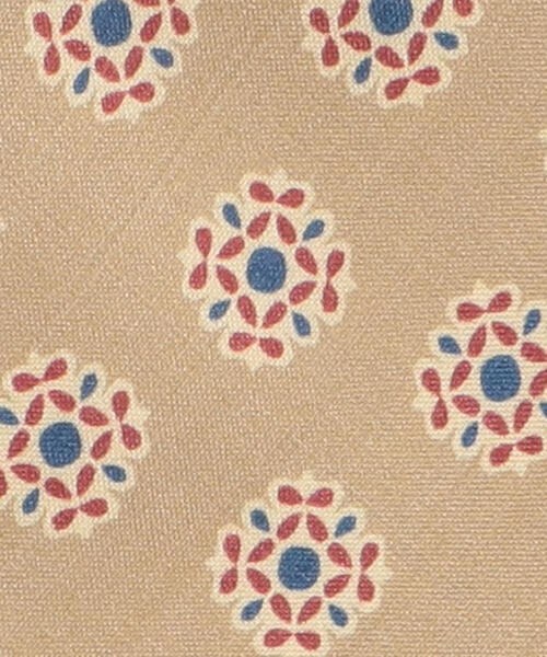 green label relaxing（グリーンレーベルリラクシング）の「[マイケル ジェイ ドレイク バイ ドレイクス]  8.0 STMP コモン1 ネクタイ（ネクタイ・メンズ・ベージュ・FREE）」の3枚目の写真