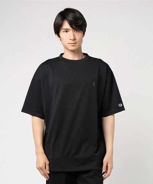 Champion（チャンピオン）の「【Champion/チャンピオン】メンズ Tシャツ アクションスタイル（Tシャツ/カットソー・メンズ・ホワイト/ブラック/グレー/オレンジ/ブルー・MEDIUM/LARGE/X-LARGE）」の3枚目の写真
