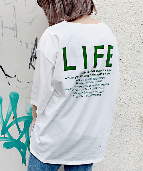 apres jour（アプレジュール）の「アソートＢＩＧＴシャツ【ZOZOTOWN限定アイテム】（Tシャツ/カットソー・レディース・ブラック/パープル/オフホワイト/その他/ボルドー・フリー）」の8枚目の写真