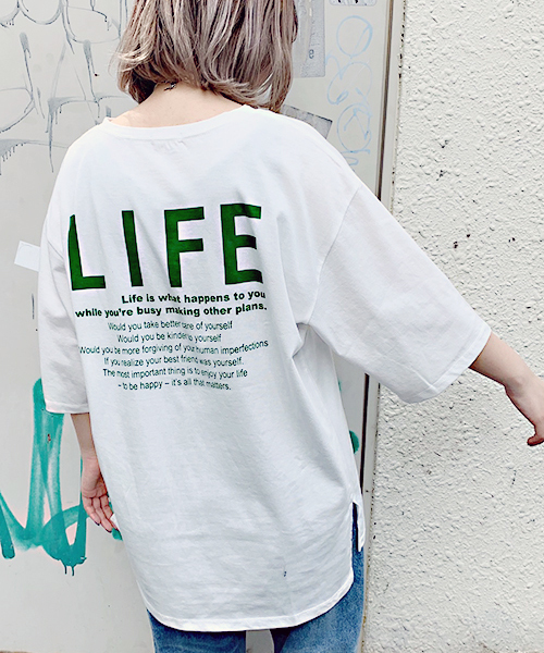 apres jour（アプレジュール）の「アソートＢＩＧＴシャツ【ZOZOTOWN限定アイテム】（Tシャツ/カットソー・レディース・ブラック/パープル/オフホワイト/その他/ボルドー・フリー）」の9枚目の写真