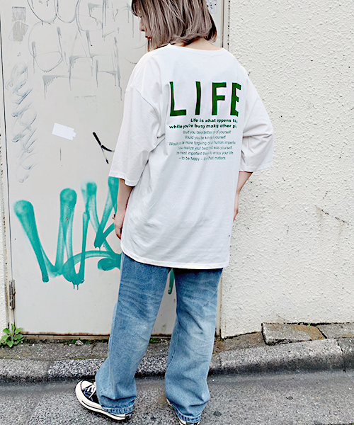 apres jour（アプレジュール）の「アソートＢＩＧＴシャツ【ZOZOTOWN限定アイテム】（Tシャツ/カットソー・レディース・ブラック/パープル/オフホワイト/その他/ボルドー・フリー）」の11枚目の写真