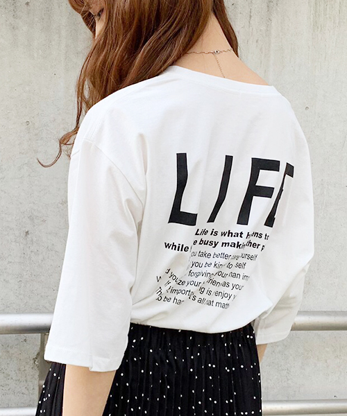 apres jour（アプレジュール）の「アソートＢＩＧＴシャツ【ZOZOTOWN限定アイテム】（Tシャツ/カットソー・レディース・ブラック/パープル/オフホワイト/その他/ボルドー・フリー）」の15枚目の写真