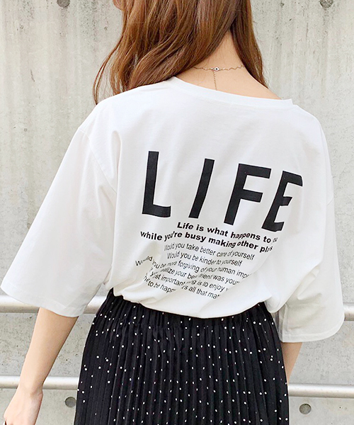 apres jour（アプレジュール）の「アソートＢＩＧＴシャツ【ZOZOTOWN限定アイテム】（Tシャツ/カットソー・レディース・ブラック/パープル/オフホワイト/その他/ボルドー・フリー）」の16枚目の写真