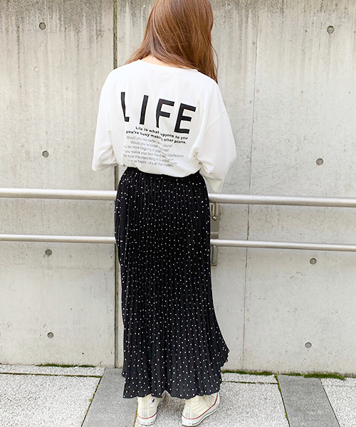 apres jour（アプレジュール）の「アソートＢＩＧＴシャツ【ZOZOTOWN限定アイテム】（Tシャツ/カットソー・レディース・ブラック/パープル/オフホワイト/その他/ボルドー・フリー）」の17枚目の写真