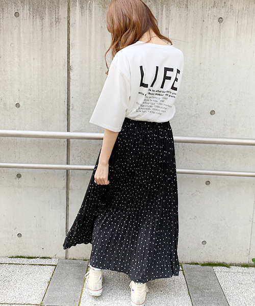 apres jour（アプレジュール）の「アソートＢＩＧＴシャツ【ZOZOTOWN限定アイテム】（Tシャツ/カットソー・レディース・ブラック/パープル/オフホワイト/その他/ボルドー・フリー）」の18枚目の写真