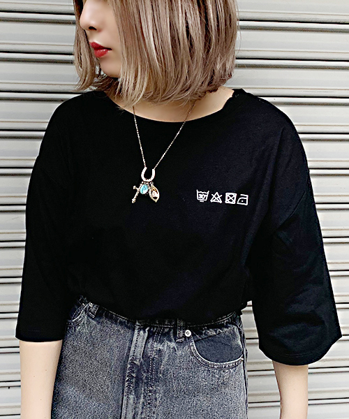 apres jour（アプレジュール）の「アソートＢＩＧＴシャツ【ZOZOTOWN限定アイテム】（Tシャツ/カットソー・レディース・ブラック/パープル/オフホワイト/その他/ボルドー・フリー）」の19枚目の写真