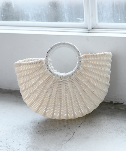 LOWRYS FARM（ローリーズファーム）の「ＰＰトート　821799（ハンドバッグ・レディース・ブラック/オフホワイト/グリーン・FREE）」の2枚目の写真