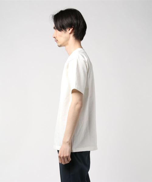 JACKSON MATISSE（ジャクソンマティス）の「JACKSON MATISSE JACKSON PARIS Tee（Tシャツ/カットソー・メンズ・ホワイト/ブラウン/オレンジ・M/L）」の5枚目の写真