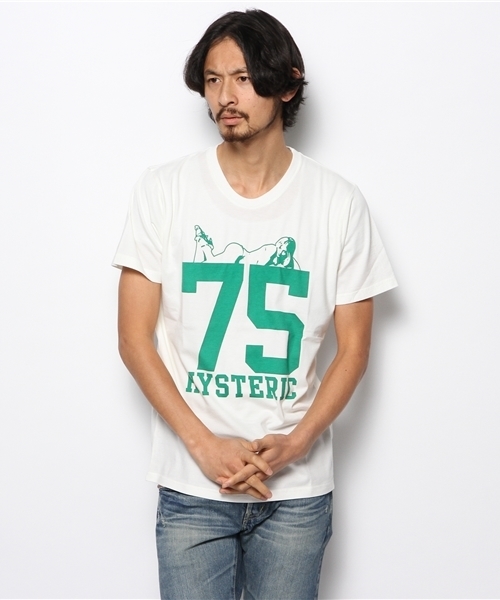 HYSTERIC GLAMOUR（ヒステリックグラマー）の「75 pt T-SH（Tシャツ