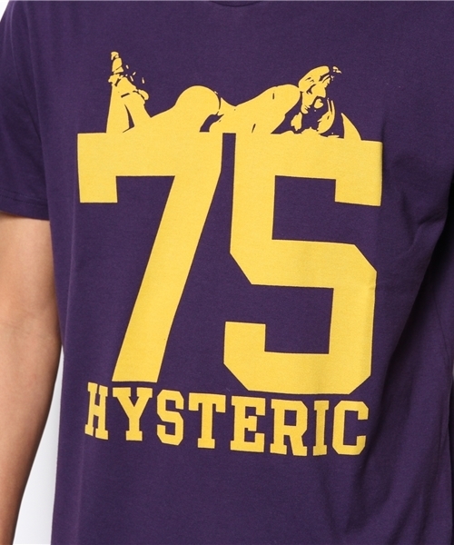 ヒステリックグラマー カットソー HYSTERIC GLAMOUR（ヒステリックグラマー）の「75 pt T-SH（Tシャツ