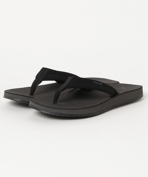 Hurley （ハーレー）の「ビーチサンダル Hurley LUNAR BQ3188（ビーチサンダル・メンズ・ブラック/ネイビー・27.0cm/28.0cm/26.0cm）」の2枚目の写真