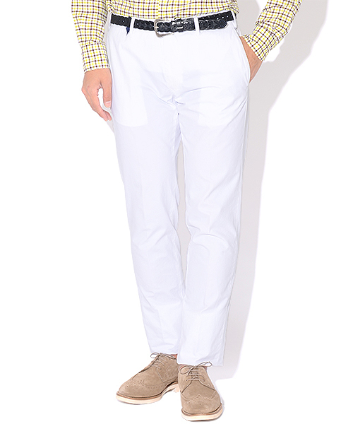 GTA(ジーティーアー)の「GTA / SLIMポプリンパンツ(その他パンツ・メンズ・ホワイト/ブラウン系その他/ブルー/クリーム/ライトブルー/グリーン系その他・46/48/44/50/42)」の2枚目の写真