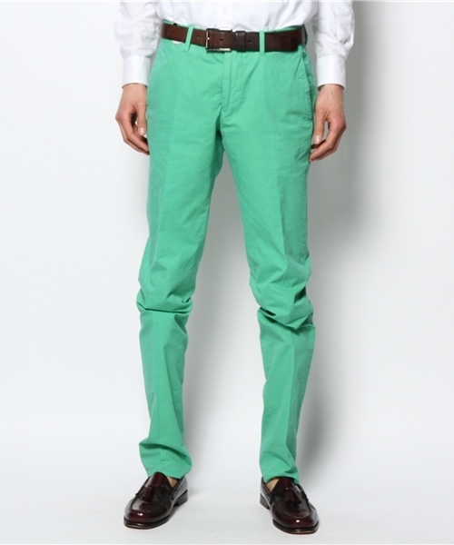 GTA(ジーティーアー)の「GTA / SLIMポプリンパンツ(その他パンツ・メンズ・ホワイト/ブラウン系その他/ブルー/クリーム/ライトブルー/グリーン系その他・46/48/44/50/42)」の1枚目の写真