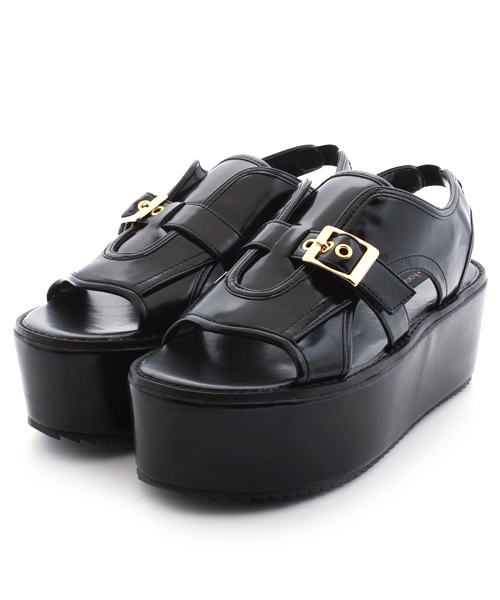 goocy(グーシー)の「AMAZONサンダル(サンダル・レディース・ホワイト/ブラック・37/38/36)」の2枚目の写真