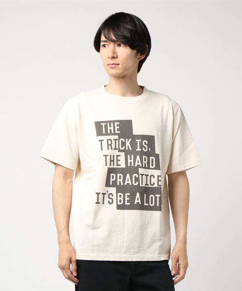 Jackman（ジャックマン）の「T-Shirt（Tシャツ/カットソー・メンズ・ホワイト系その他/キナリ・LARGE/SMALL/MEDIUM）」の6枚目の写真
