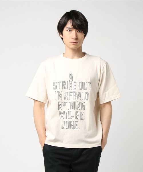 Jackman（ジャックマン）の「T-Shirt（Tシャツ/カットソー・メンズ・ホワイト系その他/キナリ・LARGE/SMALL/MEDIUM）」の5枚目の写真