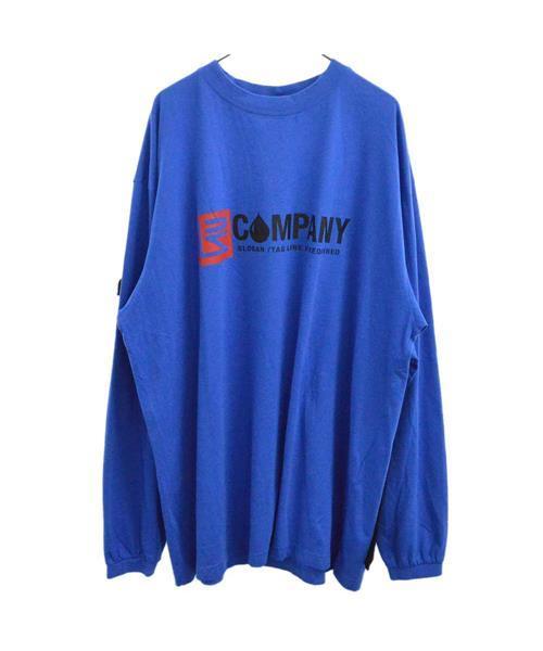 ブランド古着】レイヤードルーズフィットロゴ長袖Tシャツ（Tシャツ 