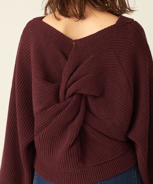 natural couture(ナチュラルクチュール)の「ねじりショートボレロ(カーディガン/ボレロ・レディース・ベージュ/ブラウン/アイボリー/ボルドー・FREE)」の17枚目の写真