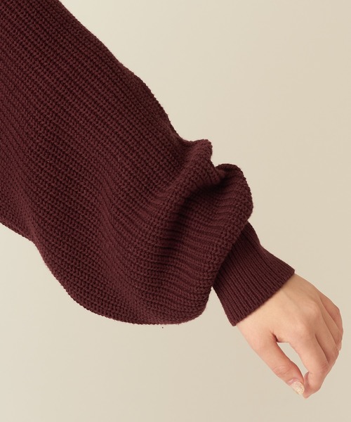natural couture(ナチュラルクチュール)の「ねじりショートボレロ(カーディガン/ボレロ・レディース・ベージュ/ブラウン/アイボリー/ボルドー・FREE)」の21枚目の写真