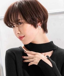fifth | マットフープデザインピアス(ピアス（両耳用）)