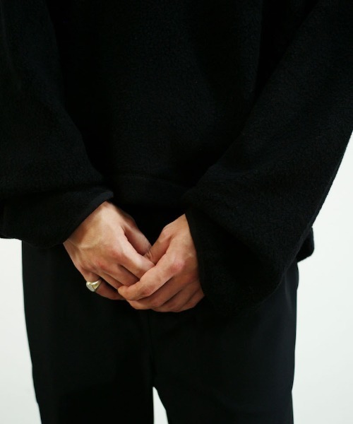 NEONSIGN（ネオンサイン）の「NEONSIGN S140’S FLEECE SWEAT（スウェット・メンズ・ブラック・S/M/L）」の3枚目の写真