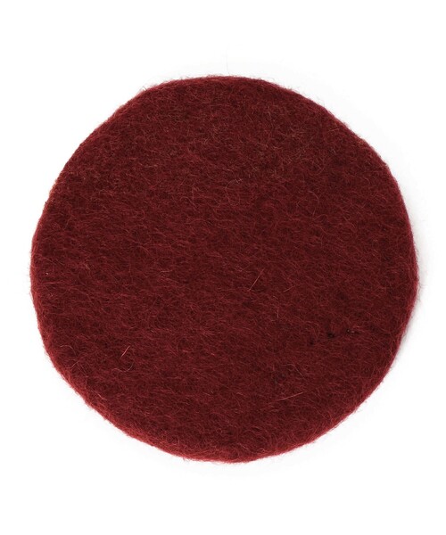 SHIPS Days（シップスデイズ）の「MATURITE:コースター（キッチンツール・レディース・オフホワイト/レッド/マスタード・ONE SIZE）」の4枚目の写真