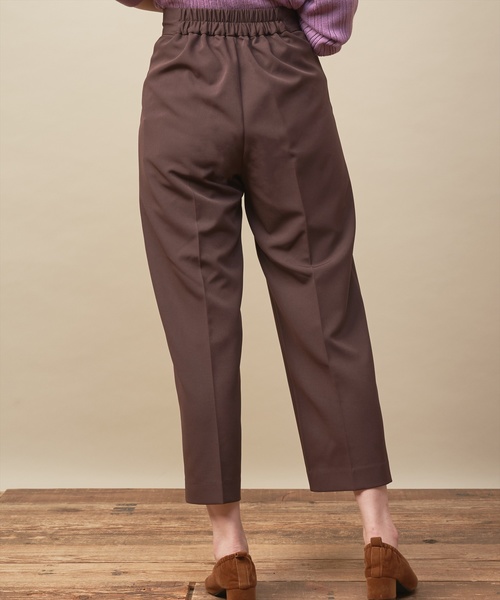 natural couture(ナチュラルクチュール)の「PP美シルエットワイドパンツ(その他パンツ・レディース・キャメル/レンガ/ダークブラウン/ブラック/ピンクベージュ・FREE)」の10枚目の写真