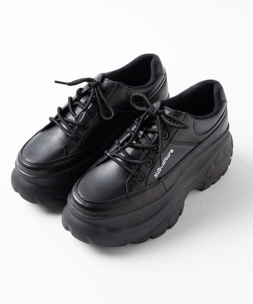 WEGO(ウィゴー)の「WEGO/ボリュームソールスニーカー(スニーカー・レディース・ホワイト/ブラック/その他1・MEDIUM/LARGE)」の14枚目の写真