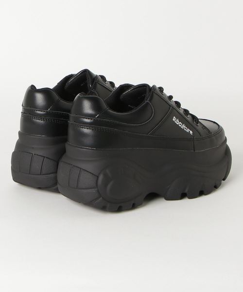 WEGO(ウィゴー)の「WEGO/ボリュームソールスニーカー(スニーカー・レディース・ホワイト/ブラック/その他1・MEDIUM/LARGE)」の9枚目の写真