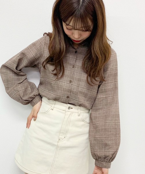 apres jour（アプレジュール）の「フリルニットワンピース×ブラウスセット【ZOZOTOWN限定アイテム】（ワンピース・レディース・ダークブラウン/モカ/ライトベージュ・フリー）」の19枚目の写真