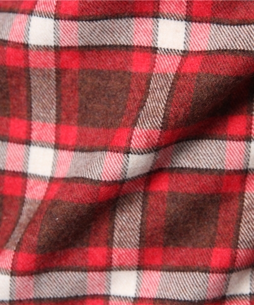 ERRICO FORMICOLA（エッリコフォルミコラ）の「Errico Formicola / ボールドチェック カッタウェイ（シャツ/ブラウス・メンズ・レッド系その他・37/38/39）」の10枚目の写真