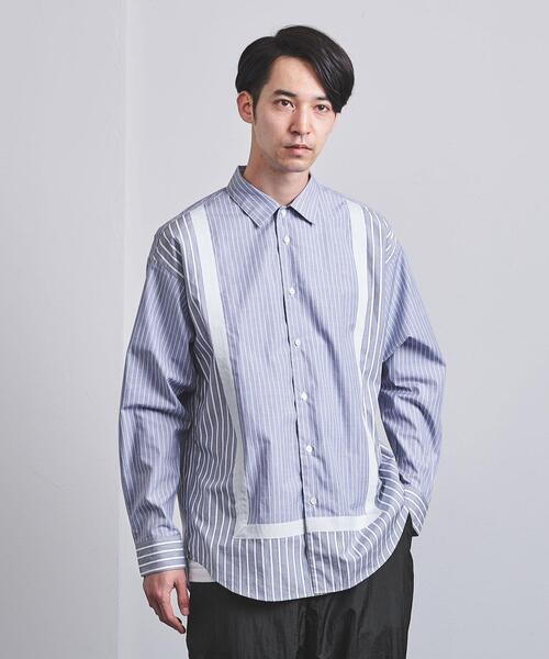 EN ROUTE(アンルート)の「<EN ROUTE(アンルート)> ストライプ コンビ テープ レギュラー(シャツ/ブラウス・メンズ・その他1/その他2・3/2/1)」の2枚目の写真