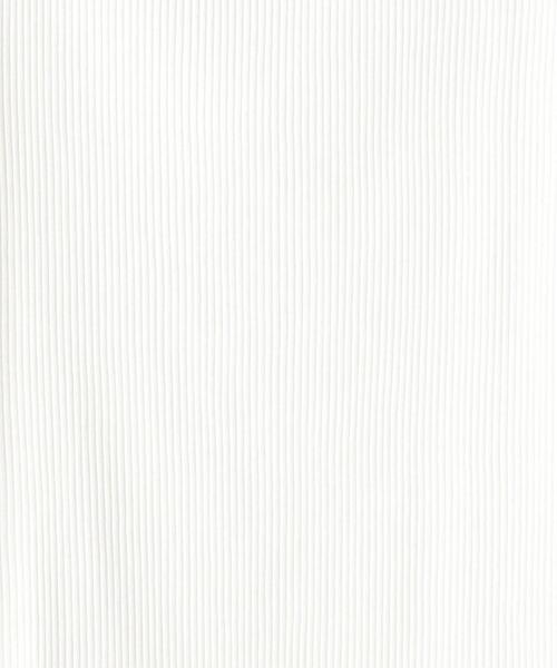 BEAUTY&YOUTH UNITED ARROWS（ビューティーアンドユースユナイテッドアローズ）の「BY リブスクエアネック7分袖カットソー（Tシャツ/カットソー・レディース・ライラック/オフホワイト/モカ・FREE）」の19枚目の写真