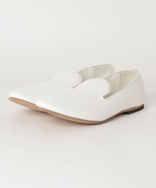 Dedes(デデス)の「DEDES バブーシュ ローヒールスリッポン(スリッポン・メンズ・ワインレッド/ベージュ/カーキ/ブラック/ブラウン/ネイビー/ホワイト/キャメル/ダークブラウン・42/44/40/43/41)」の2枚目の写真