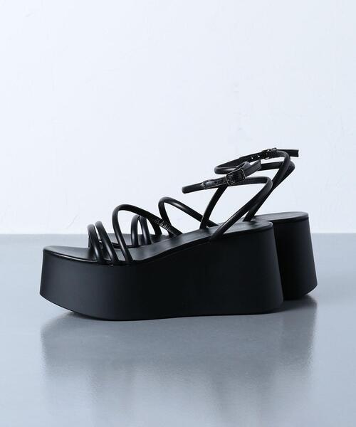 Gianvito Rossi(ジャンヴィトロッシ)の「<Gianvito Rossi(ジャンヴィト ロッシ)>NAP プラットフォーム サンダル ■■■(サンダル・レディース・ブラック・37/37h/35/36h/36/38)」の2枚目の写真