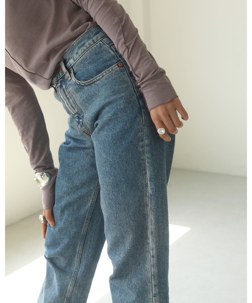 TODAYFUL（トゥデイフル）の「CINDY'sデニム（デニムパンツ・レディース・ブルー系その他・24inch/25inch/26inch/23inch）」の9枚目の写真
