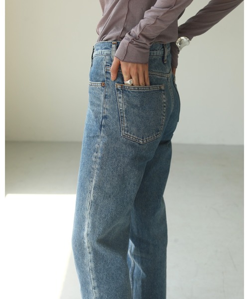 TODAYFUL（トゥデイフル）の「CINDY'sデニム（デニムパンツ・レディース・ブルー系その他・24inch/25inch/26inch/23inch）」の8枚目の写真