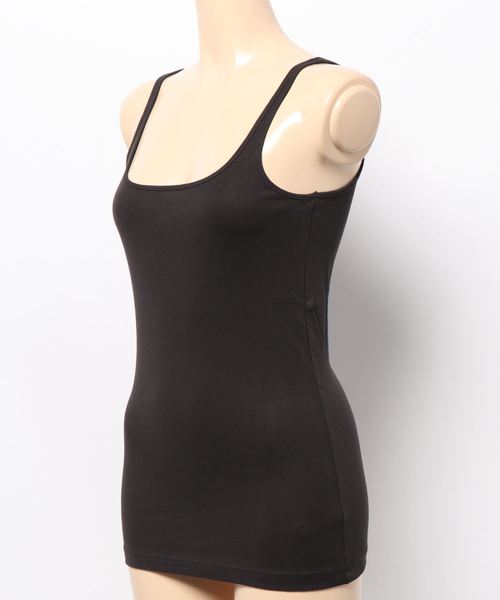 bijorie（ビジュリィ）の「オーガニックコットン／タンクトップ（その他アンダーウェア/インナー・レディース・ブラウン/ブラック/ブルー・L/M）」の18枚目の写真