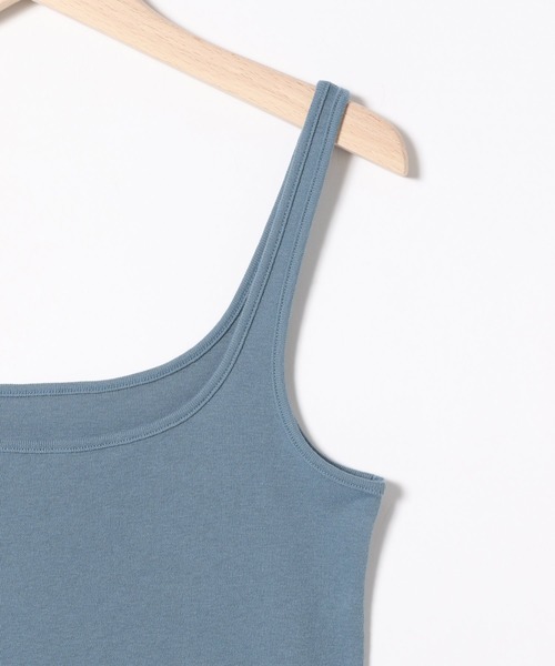 bijorie（ビジュリィ）の「オーガニックコットン／タンクトップ（その他アンダーウェア/インナー・レディース・ブラウン/ブラック/ブルー・L/M）」の11枚目の写真