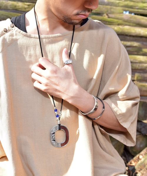 チャイハネ（チャイハネ）の「【チャイハネ】トゥアベルMEN'Sバングル（バングル/リストバンド・メンズ・ブラック/シルバー/ゴールド・FREE）」の9枚目の写真