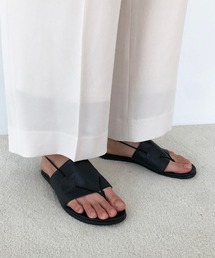 TODAYFUL | レザートングサンダル(サンダル)