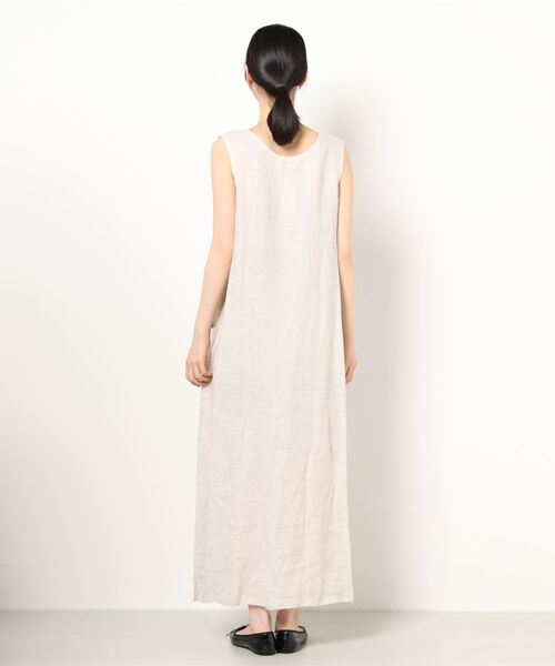 agnes b.（アニエスベー）の「UAF9 ROBE リネンワンピース