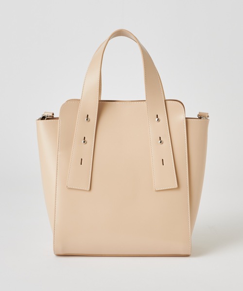 mystic(ミスティック)の「WEB限定 loti マルチハンドルバッグ(ショルダーバッグ・レディース・ブラック/ベージュ・FREE)」の4枚目の写真