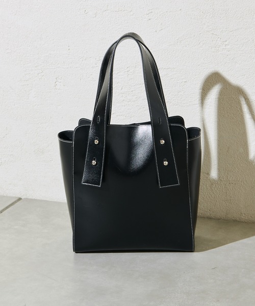 mystic(ミスティック)の「WEB限定 loti マルチハンドルバッグ(ショルダーバッグ・レディース・ブラック/ベージュ・FREE)」の9枚目の写真