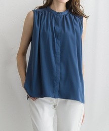 Pierrot | ノースリーブギャザーブラウス(シャツ/ブラウス)