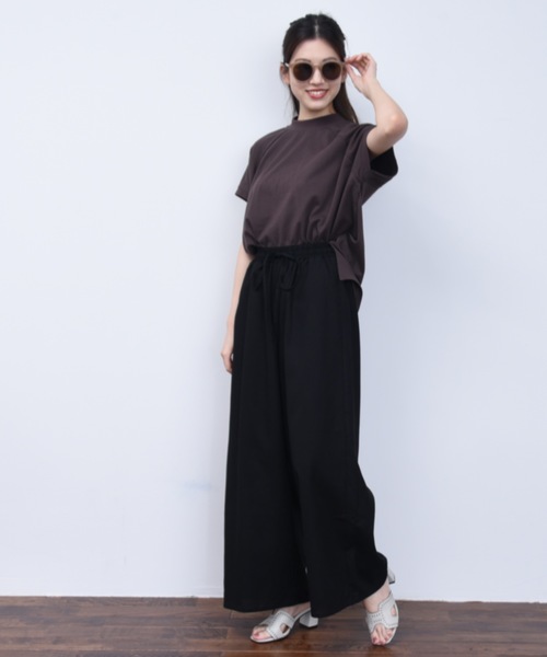 ap retro（アプレトロ）の「イージーロングワイドパンツ【ZOZOTOWN限定商品】（その他パンツ・レディース・ブラック/ブラウン/カーキ/アイボリー/グレイッシュベージュ・FREE）」の15枚目の写真
