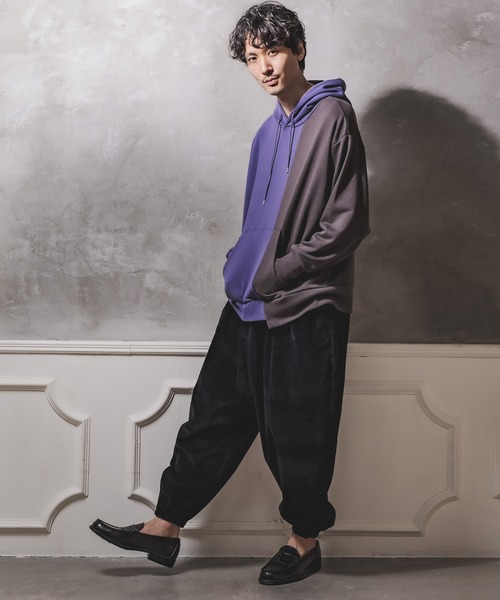 CAMBIO(カンビオ)の「mp8301-Balloon Velor Easy Pants バルーンパンツ(その他パンツ・メンズ・ダークグリーン/ブラック/キャメル・S/M/L)」の10枚目の写真