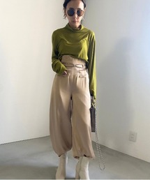 Ameri（アメリ）の「SHAPELY DRESS BELT（ベルト）」 - WEAR